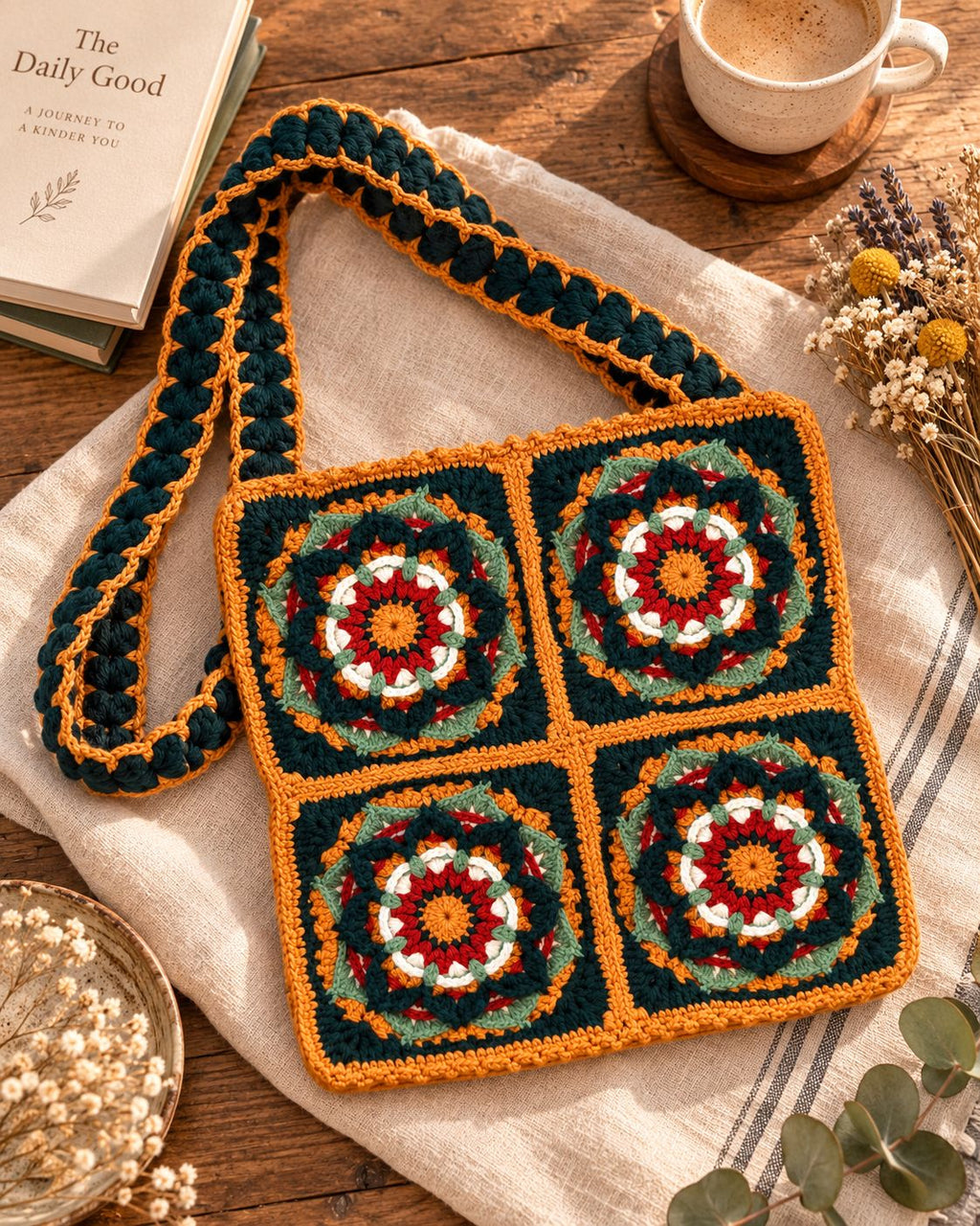Handcrafted Cotton Crochet Bag