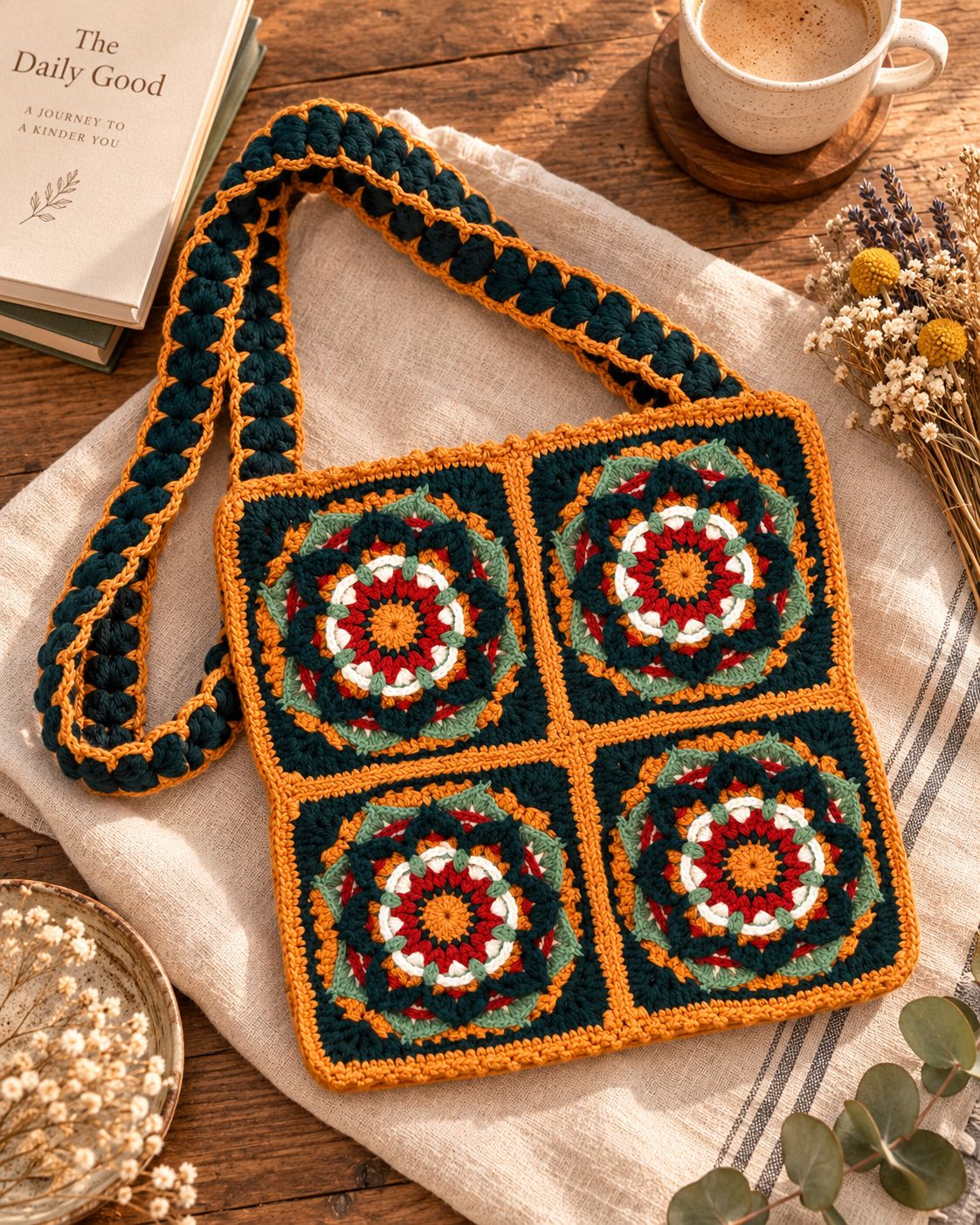 Handcrafted Cotton Crochet Bag