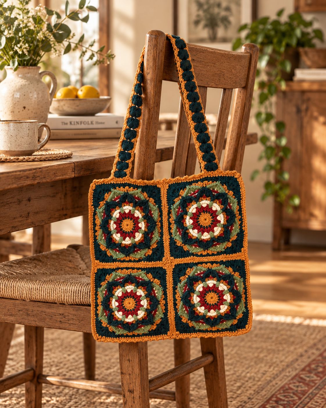 Handcrafted Cotton Crochet Bag